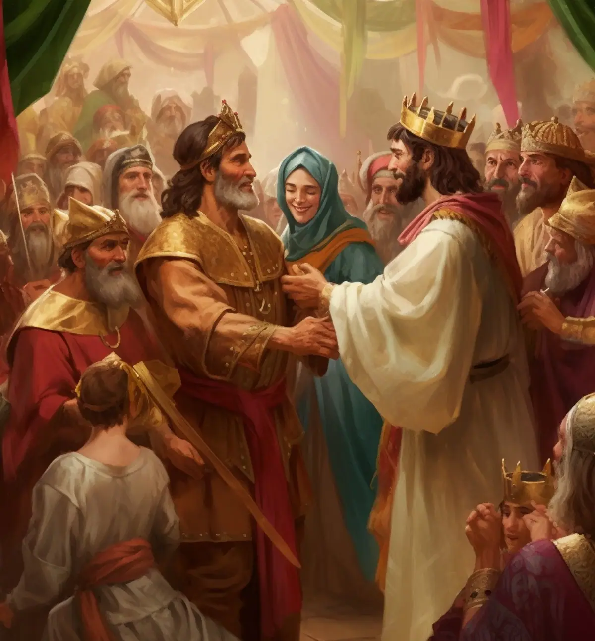 Illustration for the book of 1 Kings
