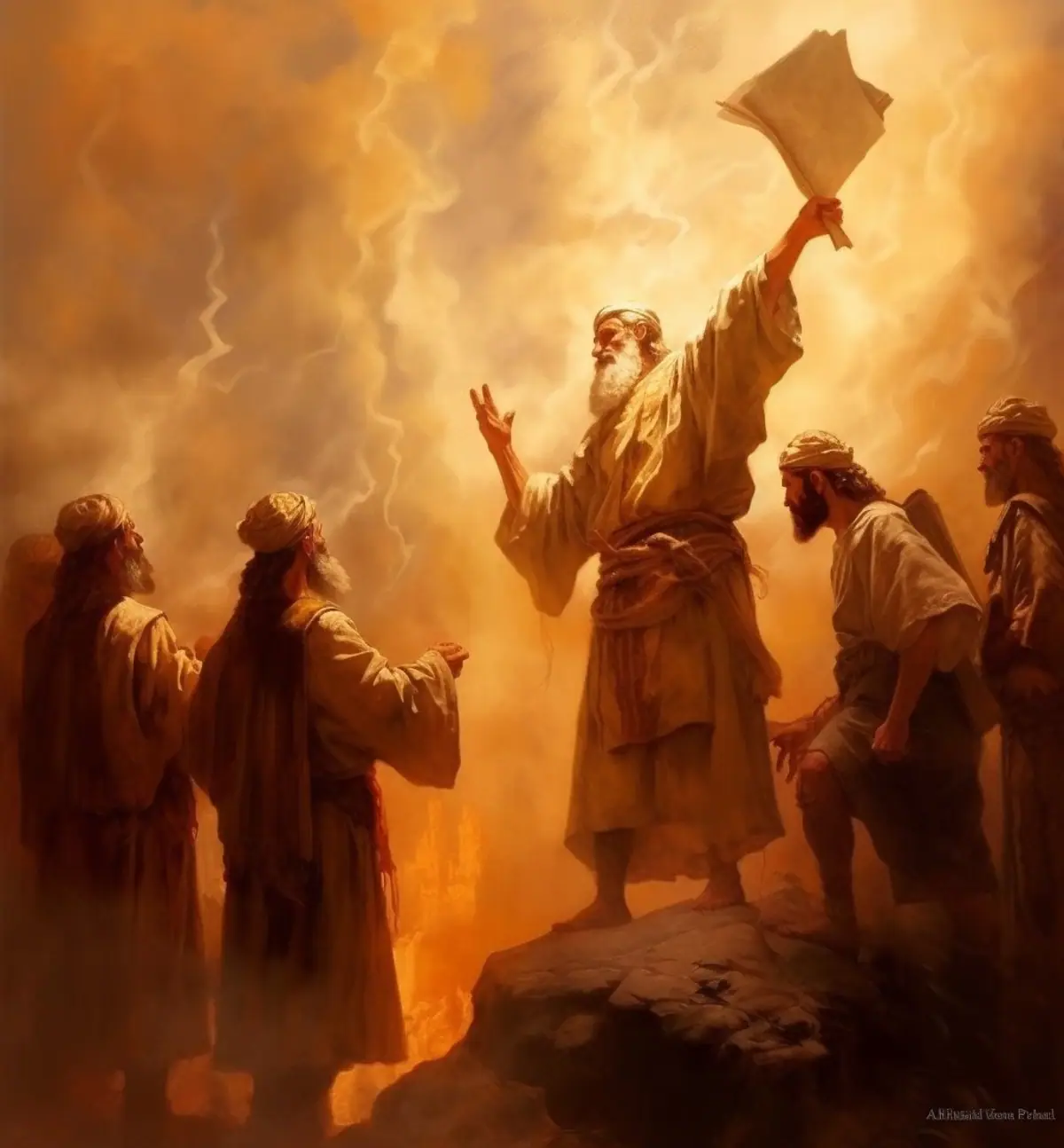 Illustration for the book of 2 Kings