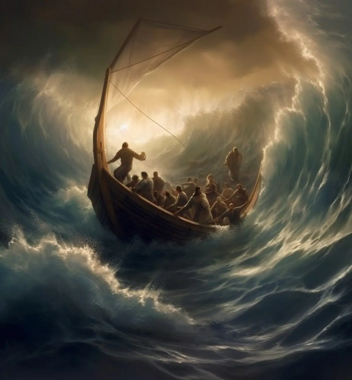 Illustration for the book of Jonah