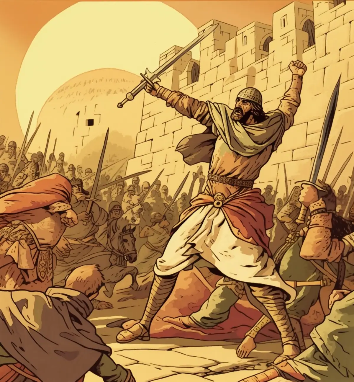 Illustration for the book of Judges