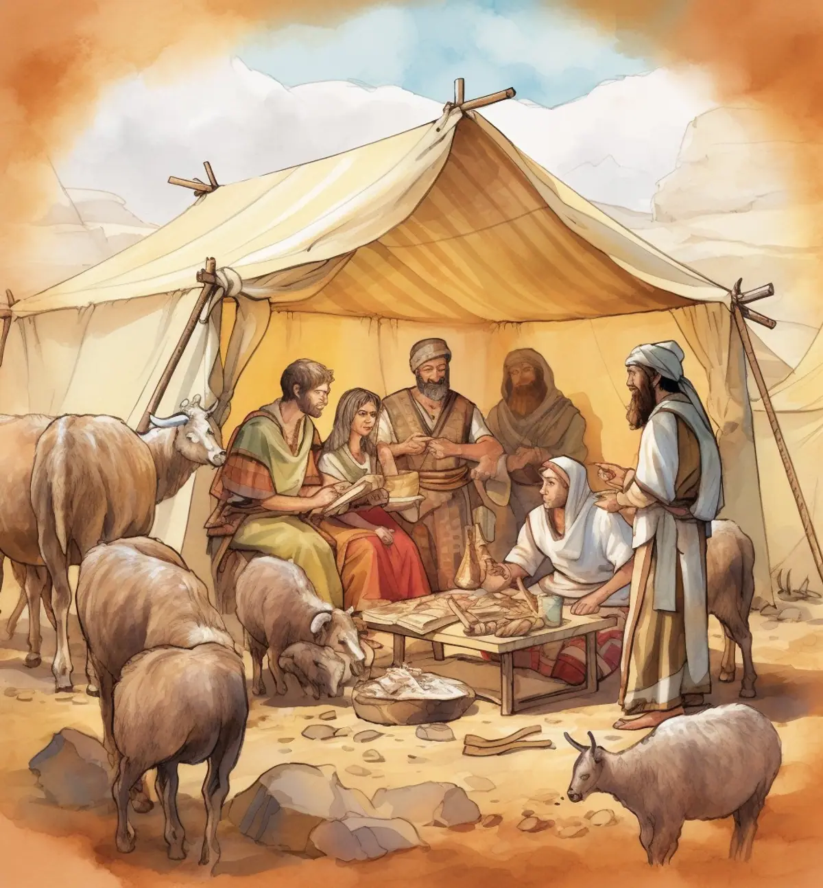 Illustration for the book of Leviticus
