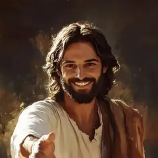 A portrait of Jesus Christ